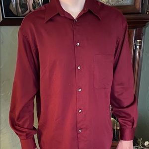 Men's Crazy Horse Dress Shirt size 16- 34-35